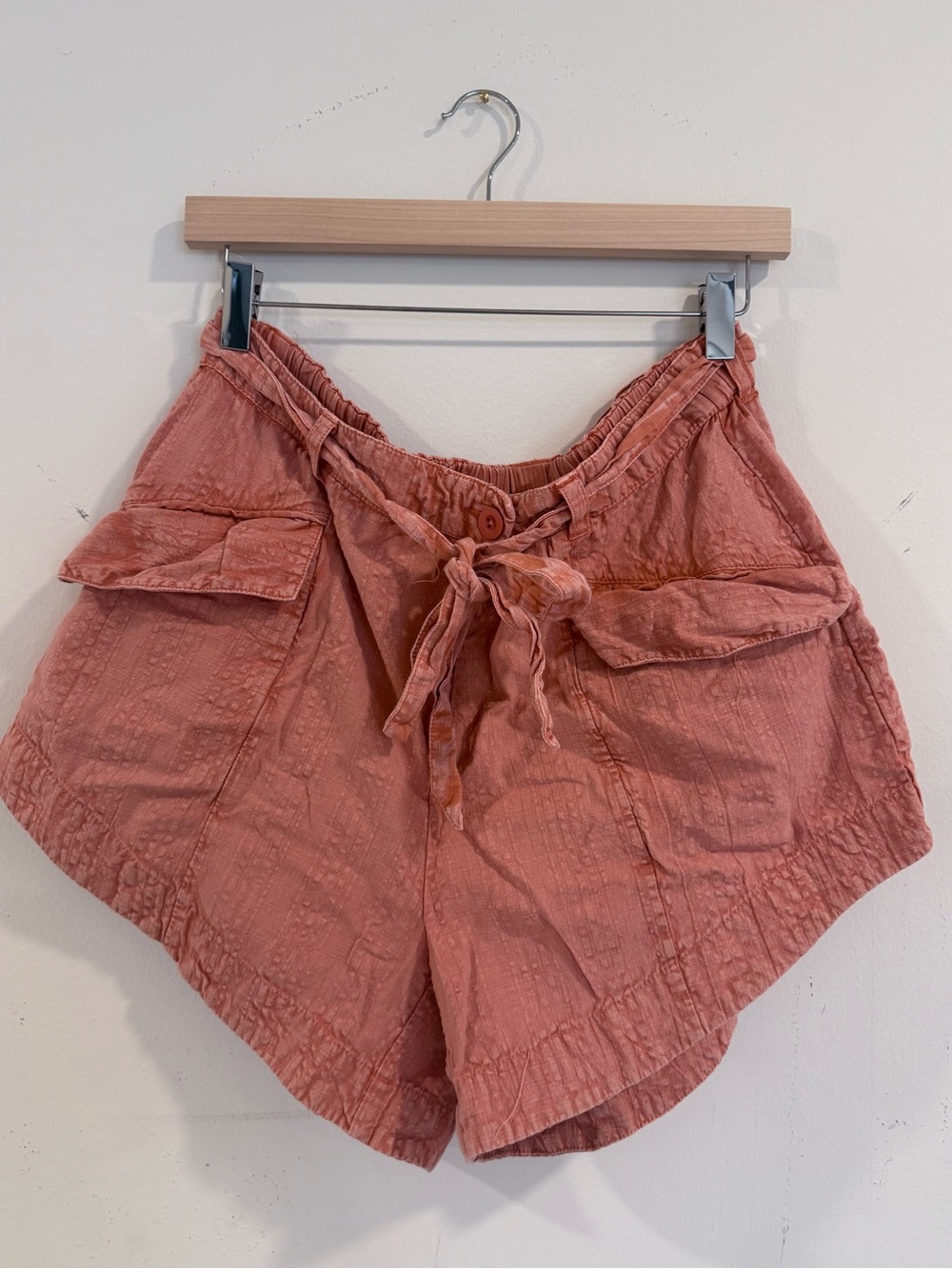 Free People Sierra Hills Ties Shorts Size M